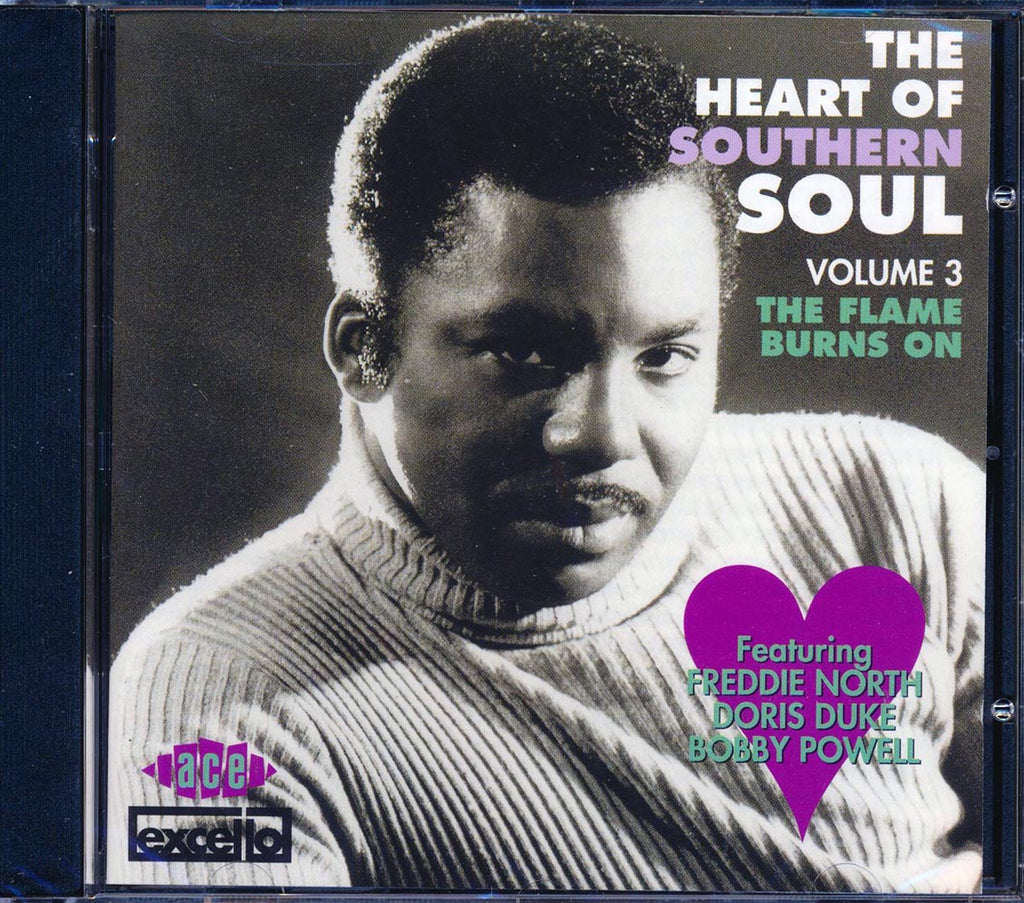Various - The Heart Of Southern Soul Volume 3: The Flame Burns On (22 tracks) Music CD