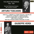 Verdi / Toscanini / Toscanini / Nbc So - Great Recordings 1929-54 - Music CD