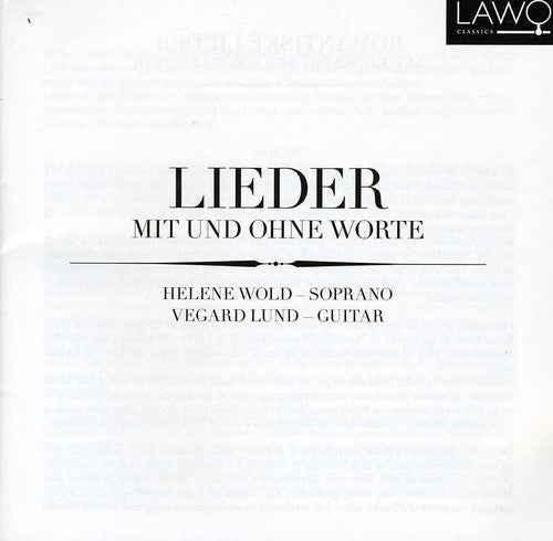 Wold / Lund - Lieder Mit Und Ohne Worte - Music CD