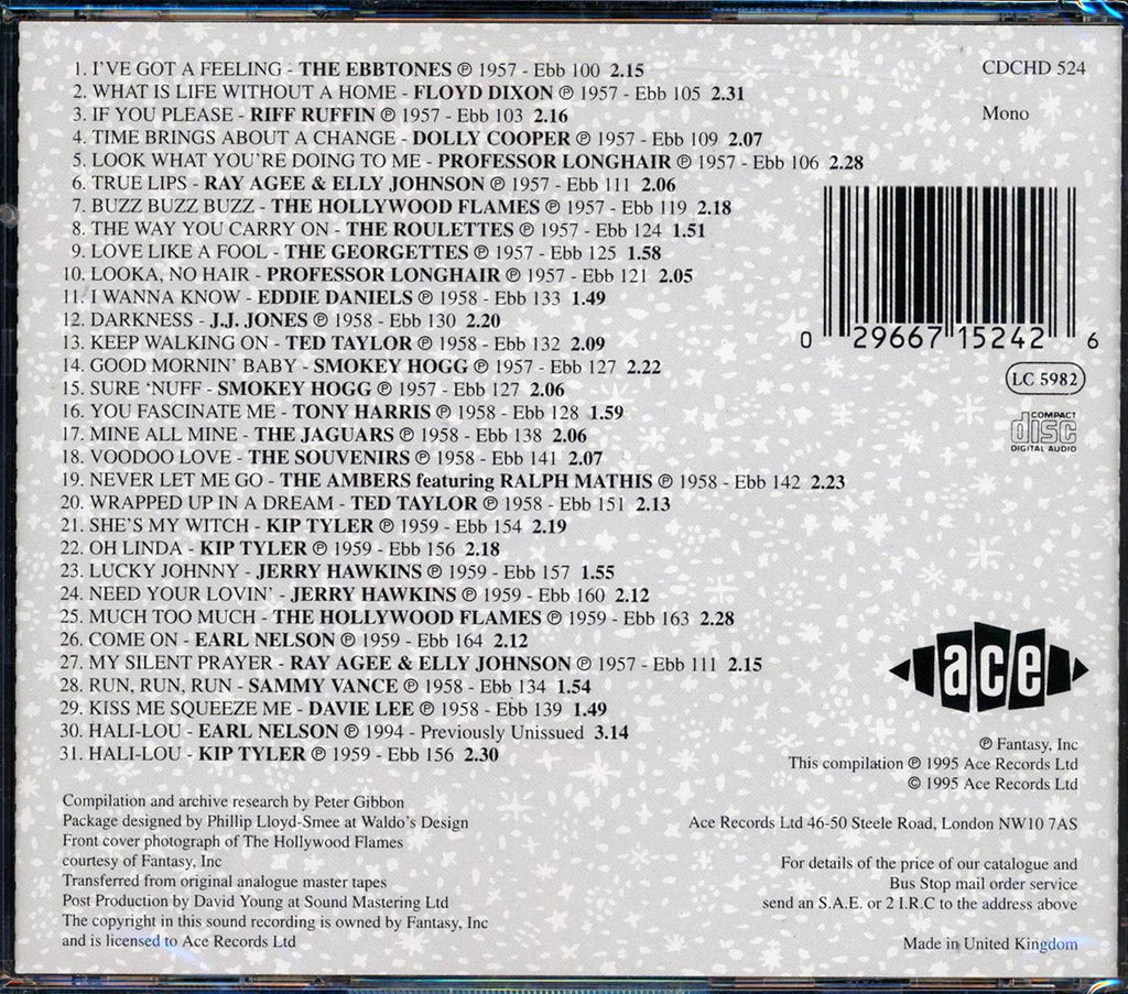 Various - The Ebb Story (31 tracks) Music CD