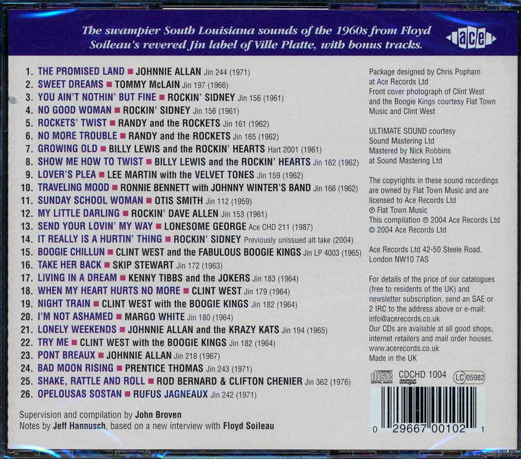 Various - The Later Jin Singles: The Promised Land (26 tracks) Music CD