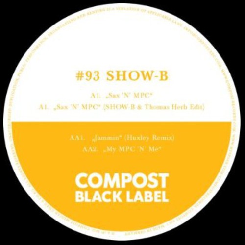 Show-b - Sax'n'mpc - Vinyl Record
