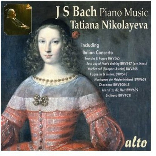 Nikolayeva - Tatiana Nikolayeva Plays Bach Piano Music - Music CD