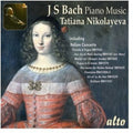 Tatiana Nikolayeva Plays Bach Piano Music Music CD