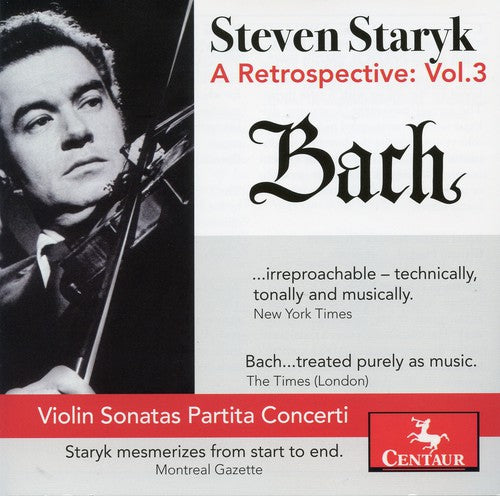 Bach,j.s. / Staryk / Haitink - Retrospective 3 - Music CD