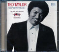 Ted Taylor - Keep What You Get: The Rare And Unissued Ronin Recordings (24 tracks) Music CD