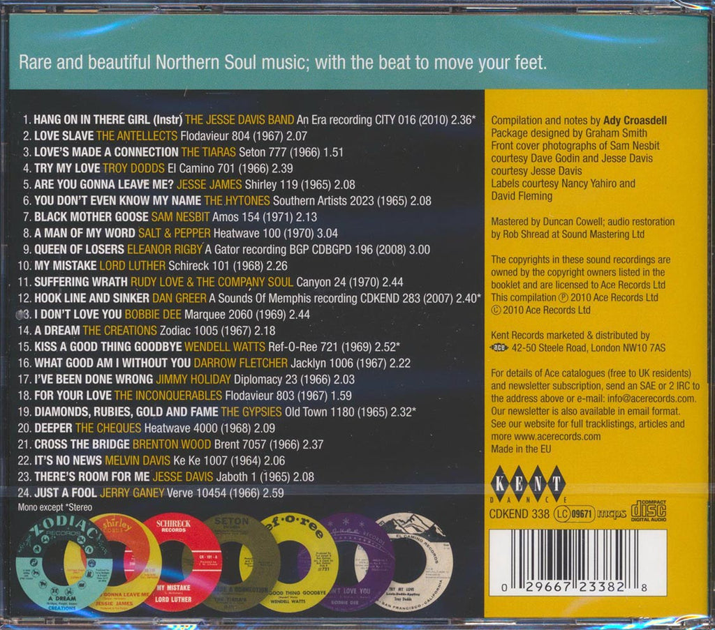 Various - Northern Soul's Classiest Rarities Volume 4 (24 tracks) Music CD