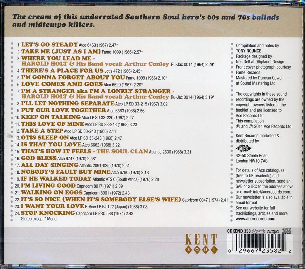 Arthur Conley - The Soul Of Arthur Conley: I'm Living Good 1964-1974 (24 tracks) Music CD