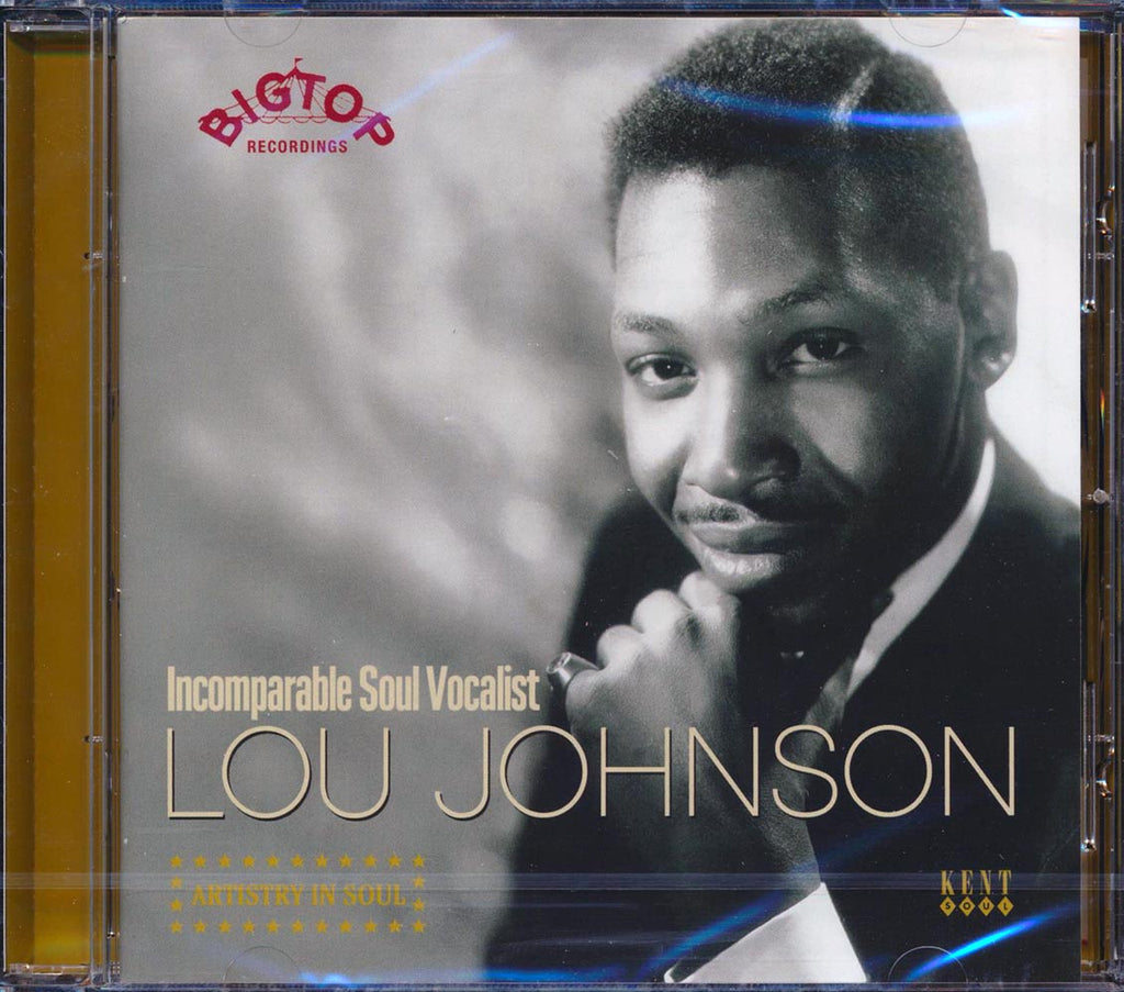 Lou Johnson - Incomparable Soul Vocalist (25 tracks) Music CD