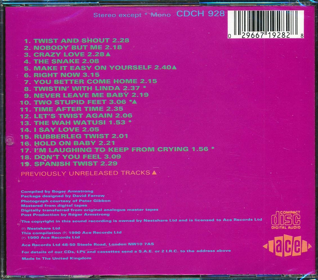 The Isley Brothers - Shout And Twist With Rudolph, Ronald & O'Kelly Music CD
