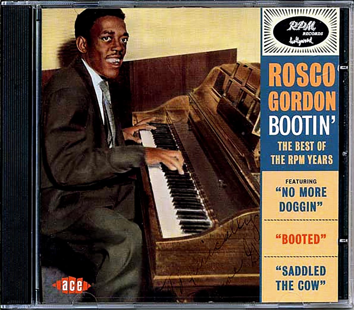Rosco Gordon - Bootin: The Best Of The RPM Years (24 tracks) Music CD