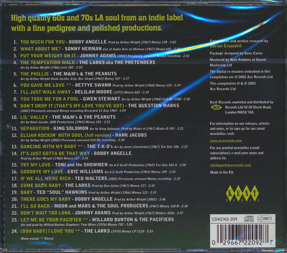 Various - The Soul Of Money Records (24 tracks) Music CD