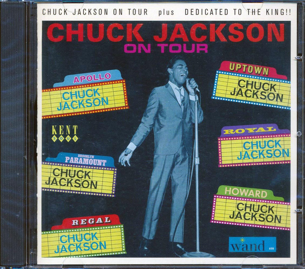 Chuck Jackson - On Tour + Dedicated To The King (21 tracks) Music CD