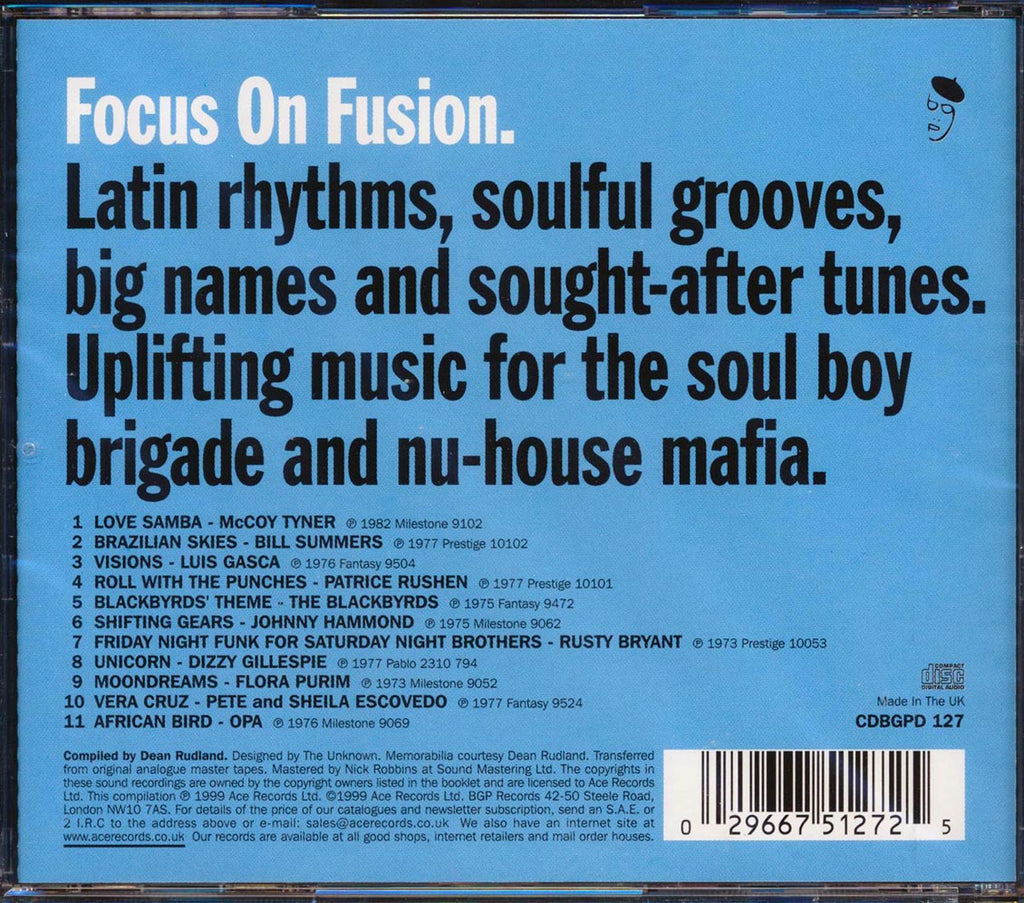 Various - Focus On Fusion: A New View Music CD