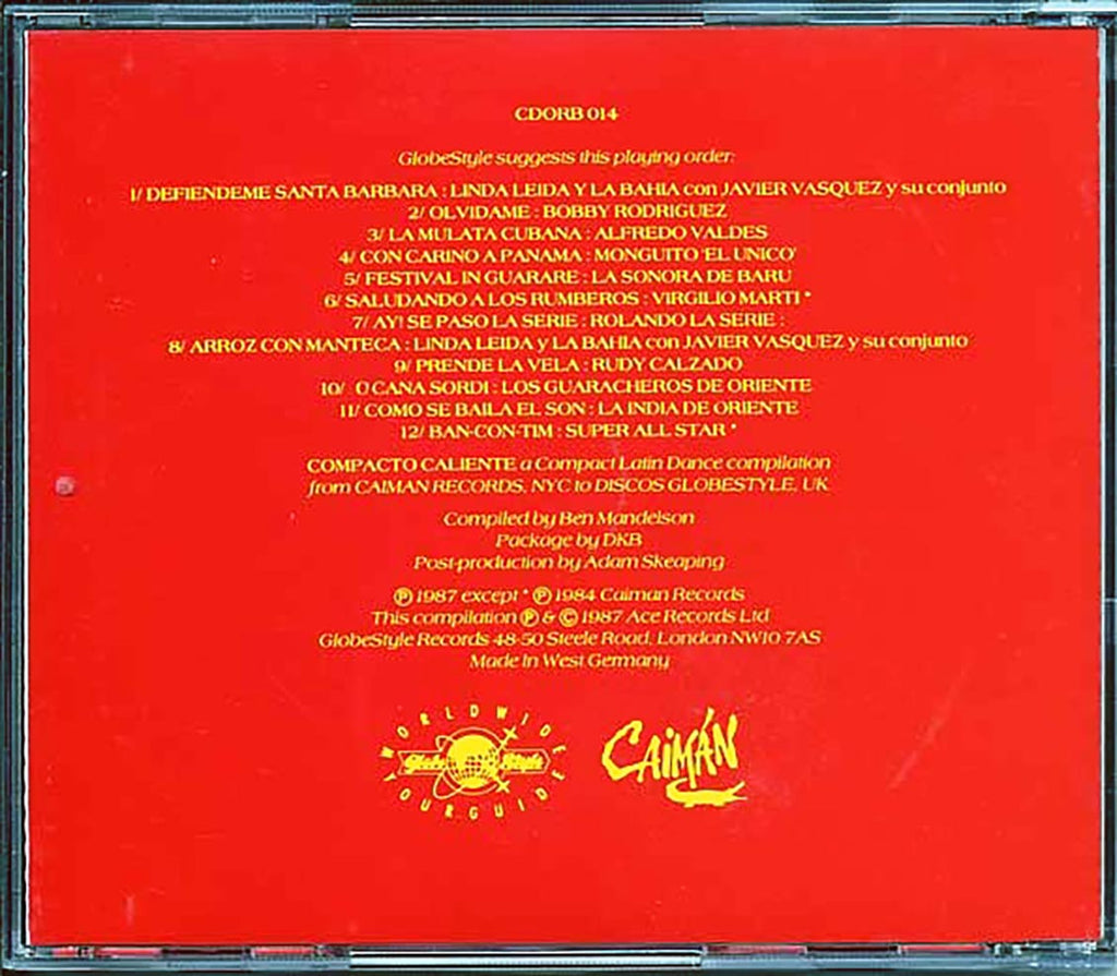 Various - Oye Listen: Compacto Caliente Music CD