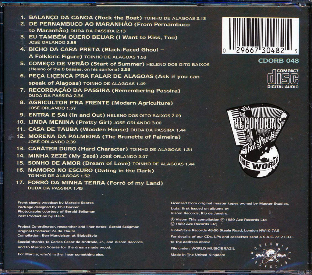 Various - Brazil Forro: Music For Maids And Taxi Drivers Music CD