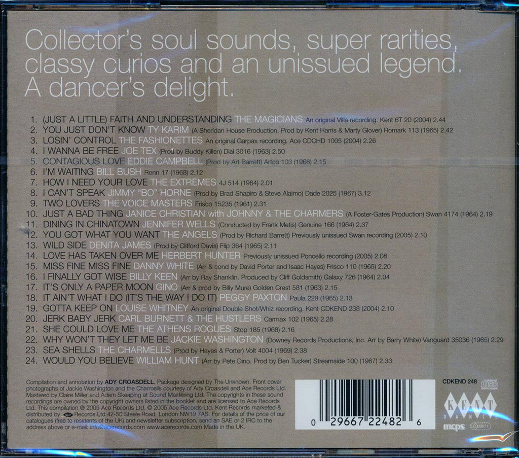 Various - Northern Soul's Classiest Rarities 2 (24 tracks) Music CD