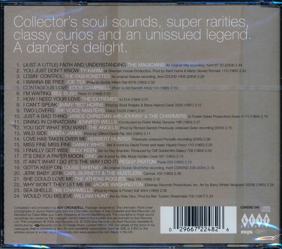 Various - Northern Soul's Classiest Rarities 2 (24 tracks) Music CD