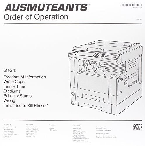 Ausmuteants - Order Of Operation - Vinyl Record
