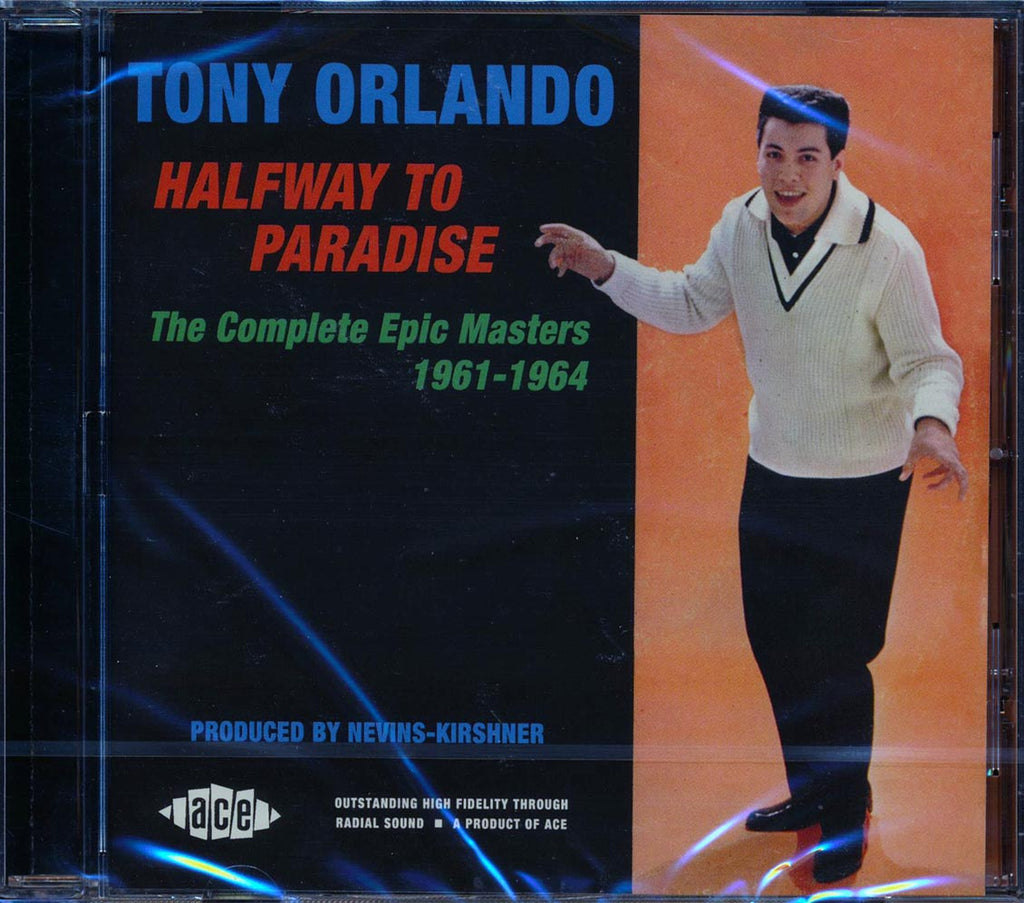 Tony Orlando - Halfway To Paradise: The Complete Epic Masters 1961-1964 (27 tracks) Music CD