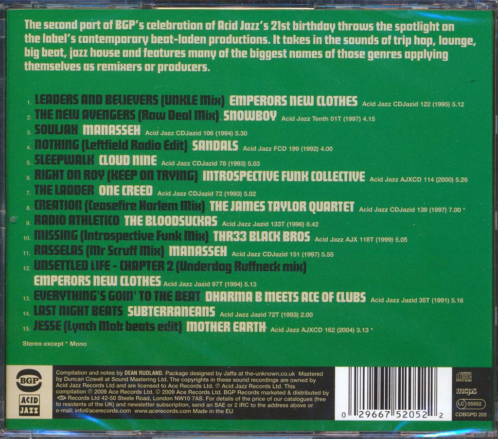 Various - London Street Beats: 1988-2009, 21 Years Of Acid Jazz Records Music CD