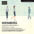 Weinberg / Franzetti - Complete Piano Music 4 - Music CD