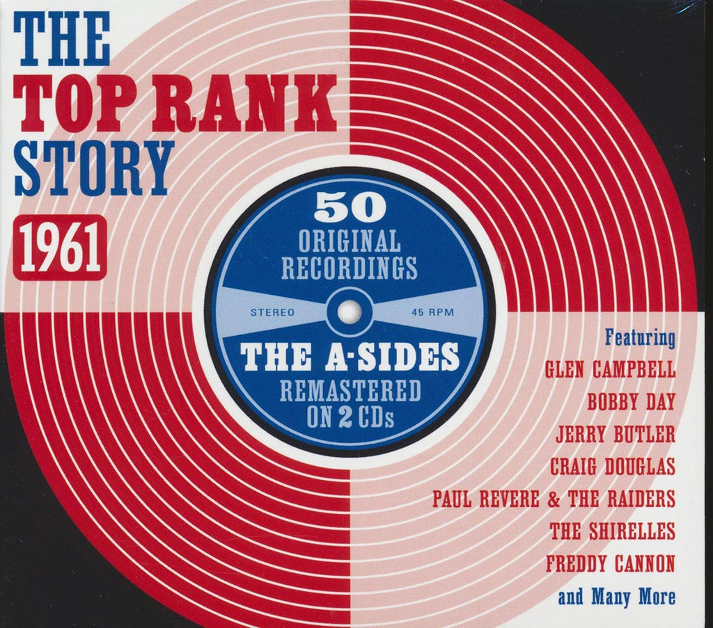 Various - The Top Rank Story 1961 (50 tracks) (2xCD) (deluxe 3-fold digipak) Music CD