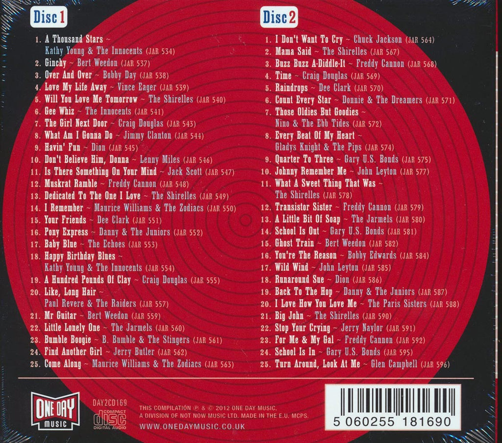 Various - The Top Rank Story 1961 (50 tracks) (2xCD) (deluxe 3-fold digipak) Music CD