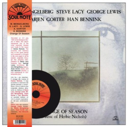 Mengelberg,misha / Lacy,steve / Lewis,george - Change Of Season - Vinyl Record
