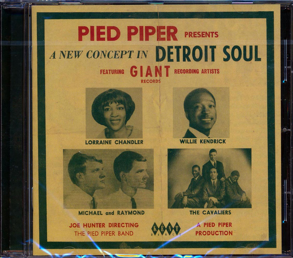 Various - Pied Piper Presents A New Concept In Detroit Soul (24 tracks) Music CD