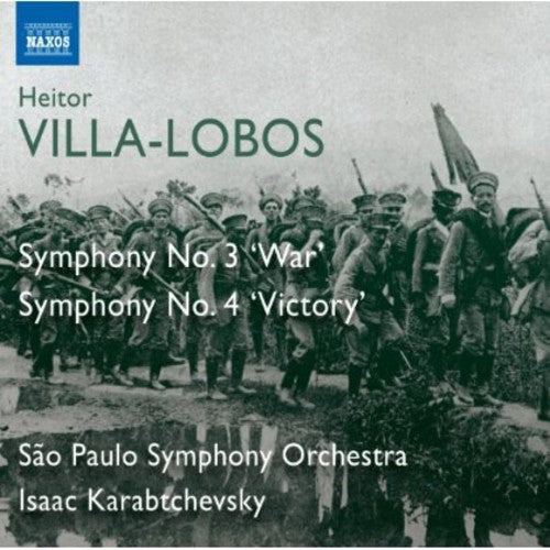 Villa-lobos / Sao Paulo Sym (osesp) - Symphonies Nos 3 & 4: 2 - Music CD