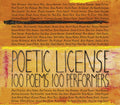 Poetic License: 100 Poems 100 Performers / Var - Poetic License: 100 Poems 100 Performers / Var - Music CD