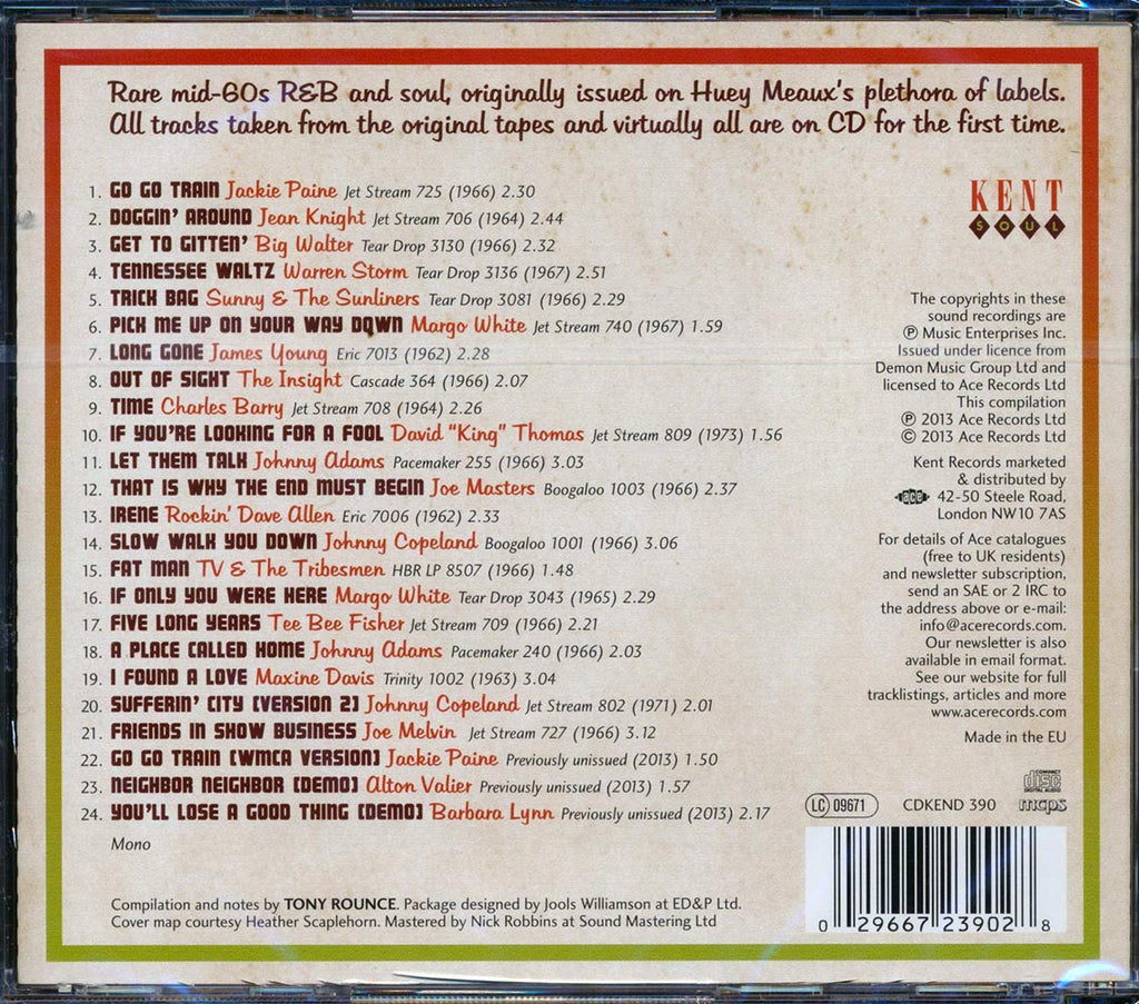Various - South Texas Rhythm N Soul Revue (24 tracks) Music CD