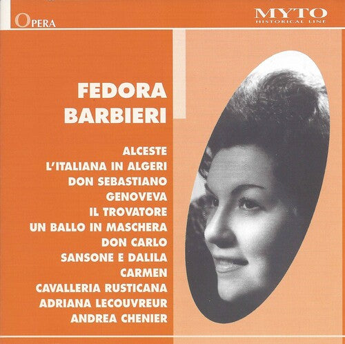 Barbieri,fedora - Recital - Music CD