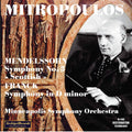 Mendelssohn / Mitropolous - Sinfonie 3 Franck Sinfonie - Music CD