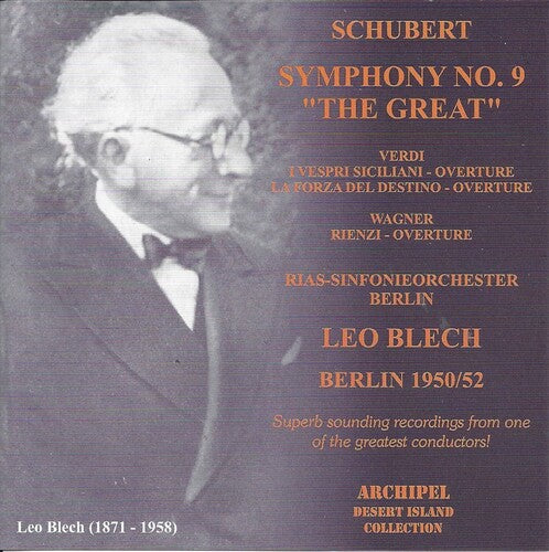 Schubert / Blech - Sym 9 + Verdi-& Wagner - Music CD