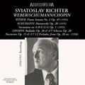 Weber / Schumann / Chopin / Richter - Sviatoslav Richter Plays - Music CD