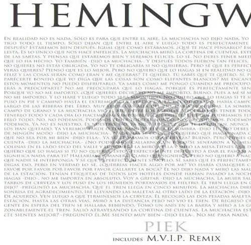 Piek - Hemingway - Vinyl Record