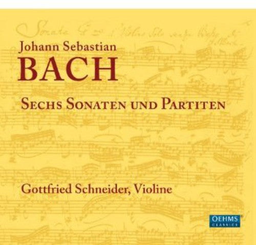 Bach,j.s. / Schneider,gottfried - 6 Sonatas & Partitas - Music CD