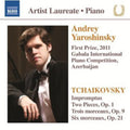 Tchaikovsky / Yaroshinsky,andrew - Impromptus / Trois Morceaux Op 9 - Music CD