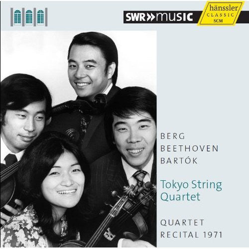 Berg / Tokyo String Quartet - Tokyo String Quartet: Quartet Recital 1971 - Music CD