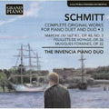 Schmitt / Kasparov / Lutsyshyn - Complete Original Works For Piano Duet & Duo 3 - Music CD