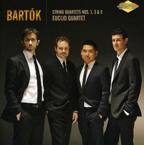 Bartok / Euclid Quartet - String Quartets Nos 1 3 & 5 - Music CD