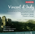 D'indy / Lortie / Iceland Symphony Orch / Gamba - Orchestral Works 5 - Music CD