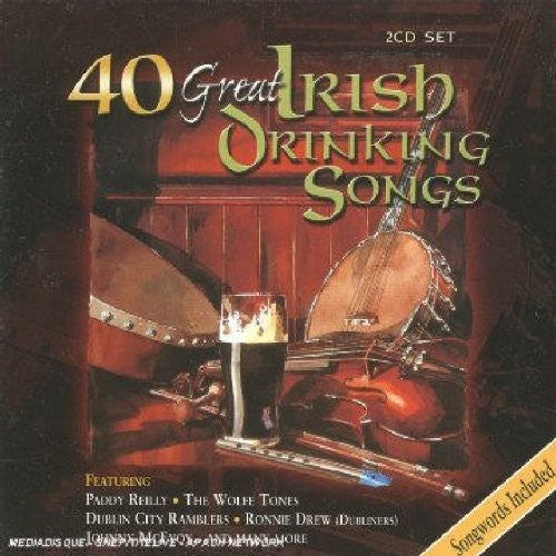 40 Great Irish Drinking Songs / Various - 40 Great Irish Drinking Songs / Various - Music CD