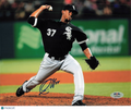 Juan Minaya Chicago White Sox Signed 8x10 Photo PSA
