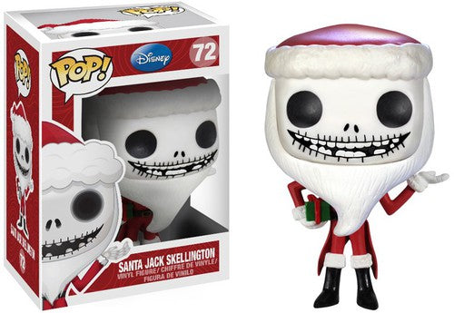 Funko Pop! Disney: - The Nightmare Before Christmas - Santa Jack - Collectibles