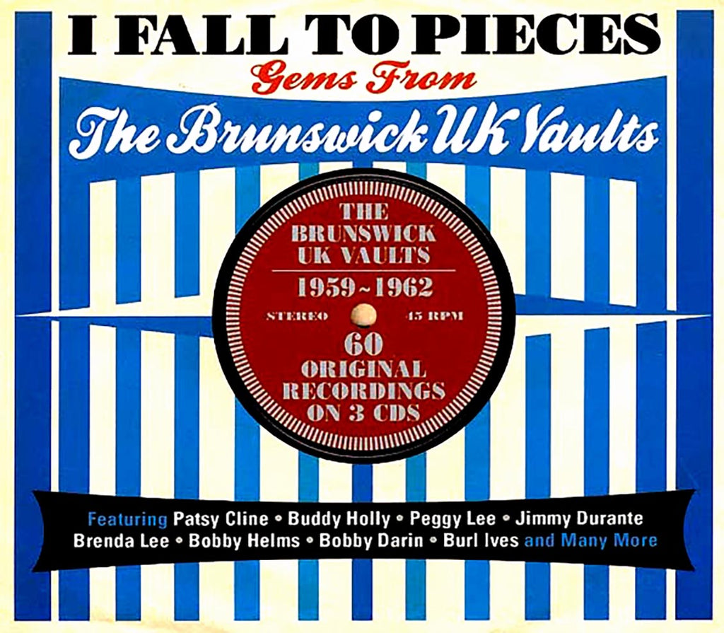 Various - I Fall To Pieces: Gems From The Brunswick UK Vaults 1959-1962 (60 tracks) (3xCD) (deluxe 3-fold digipak) Music CD
