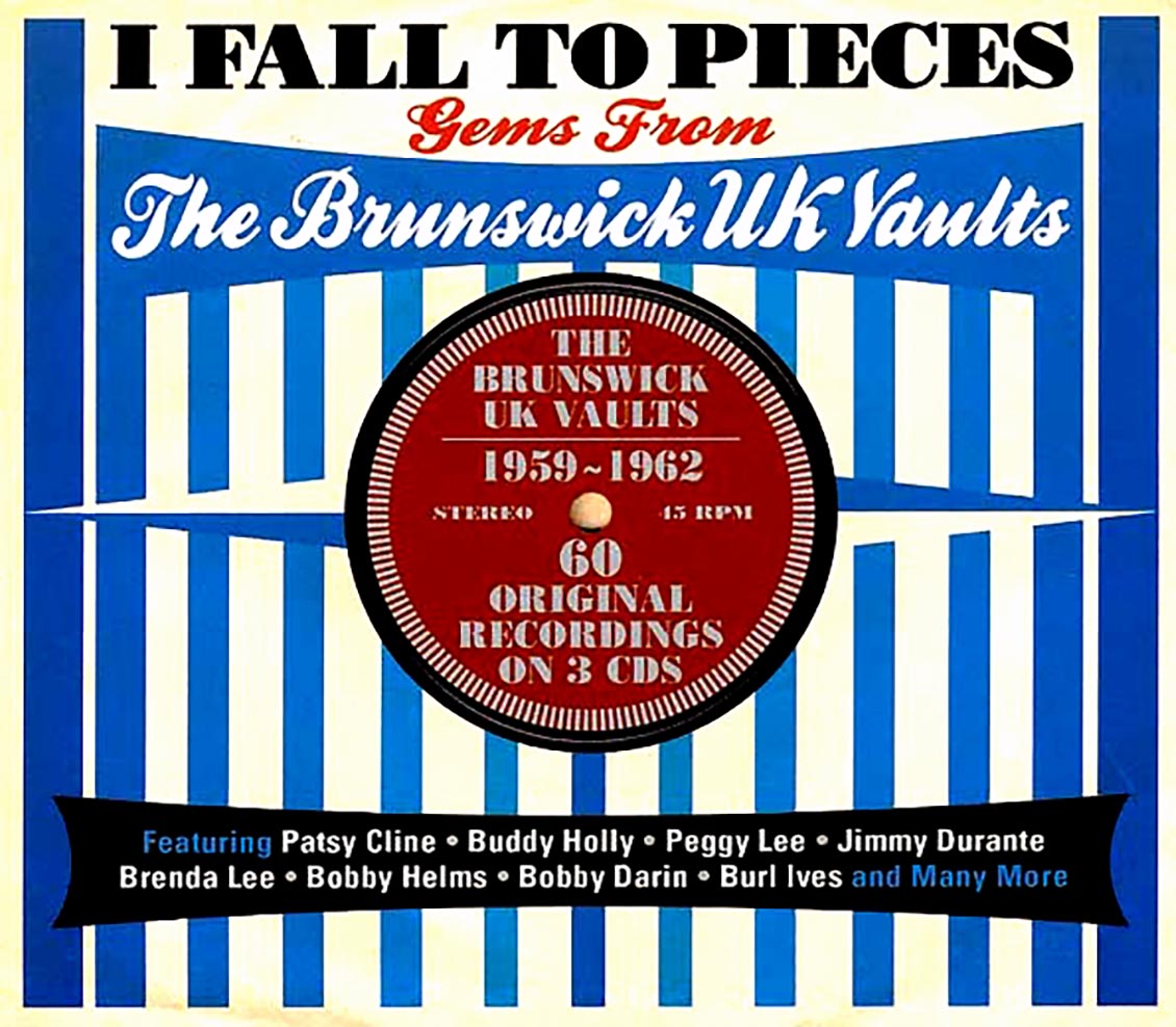 Various - I Fall To Pieces: Gems From The Brunswick UK Vaults 1959-1962 (60 tracks) (3xCD) (deluxe 3-fold digipak) Music CD