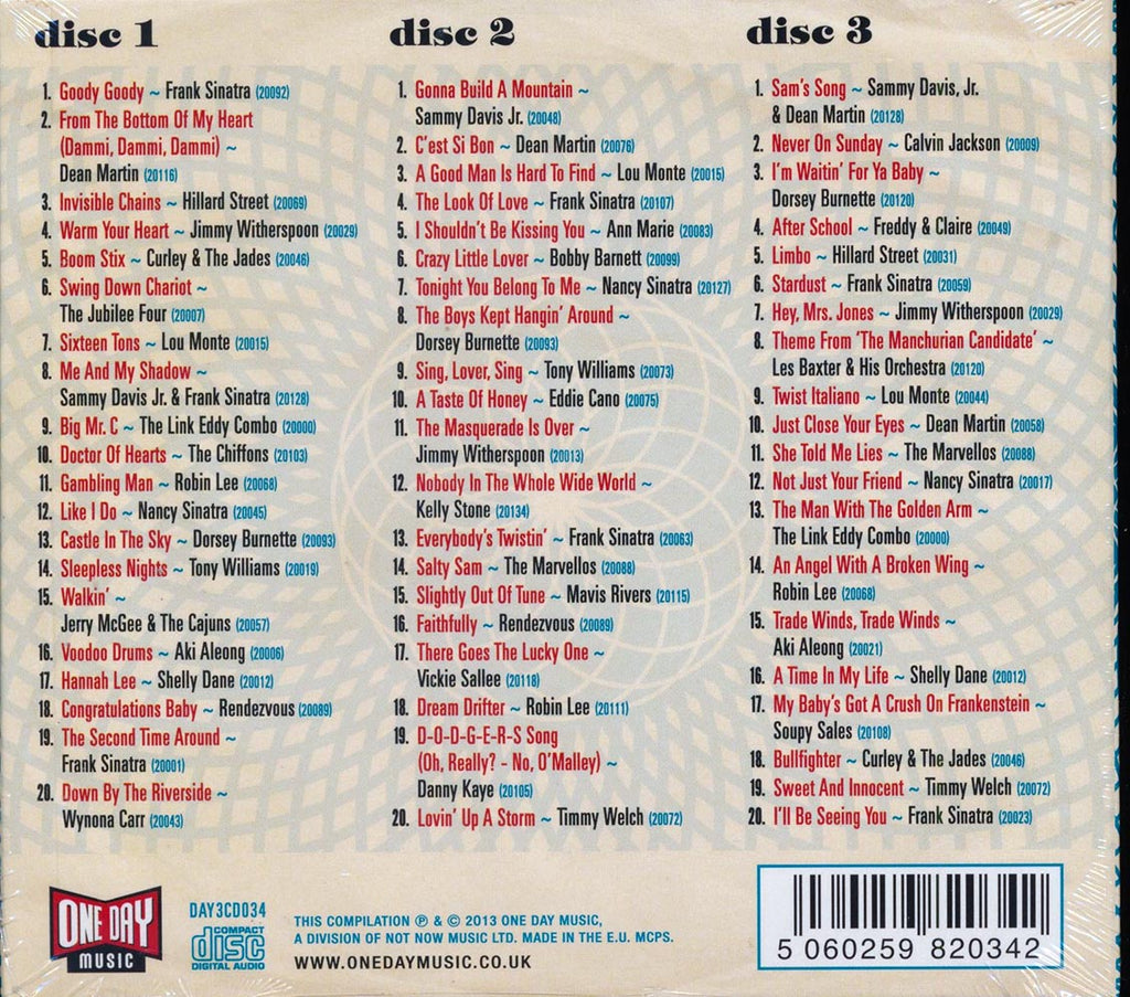 Various - Goody Goody: Gems From The Reprise Vaults 1961-1962 (60 tracks) (3xCD) (deluxe 3-fold digipak) Music CD